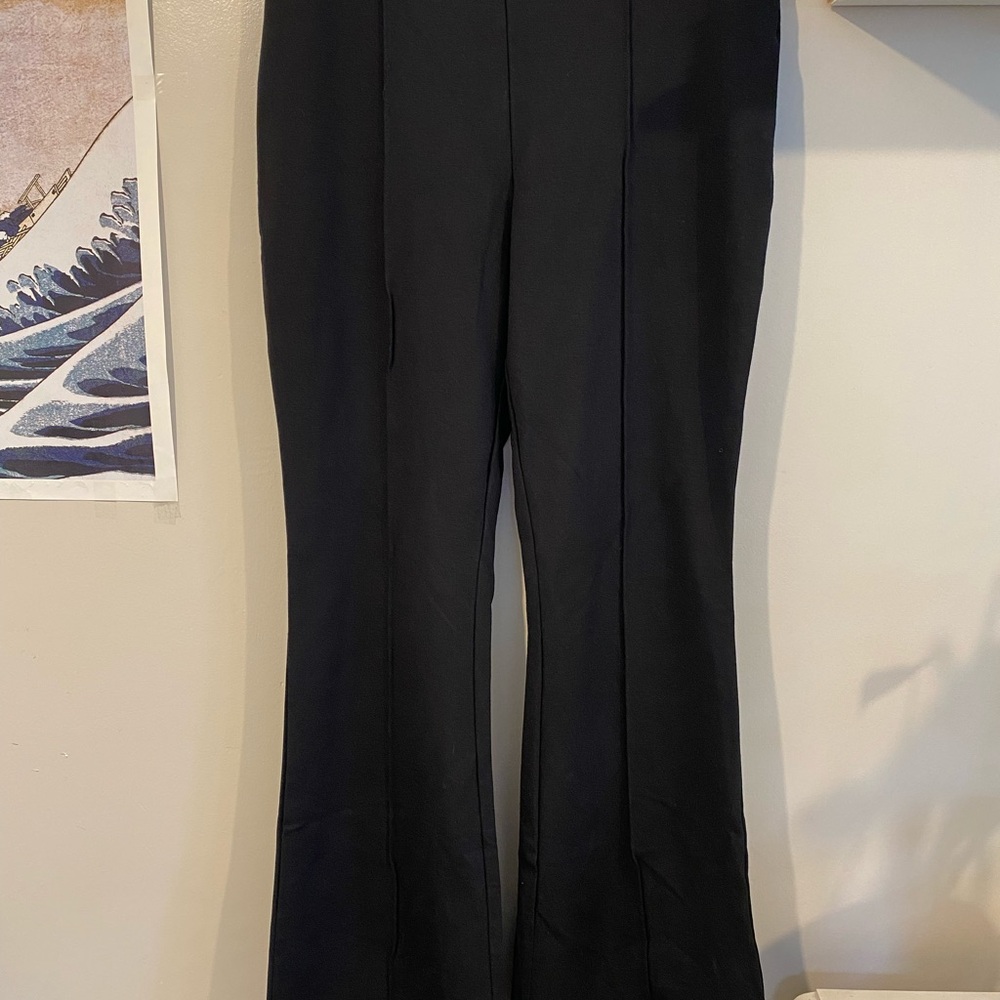 Elegant Black Women's Flare Pants